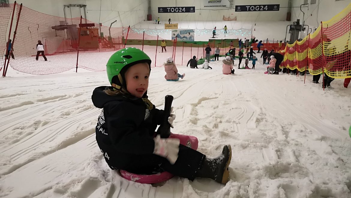 dry snowboard slope